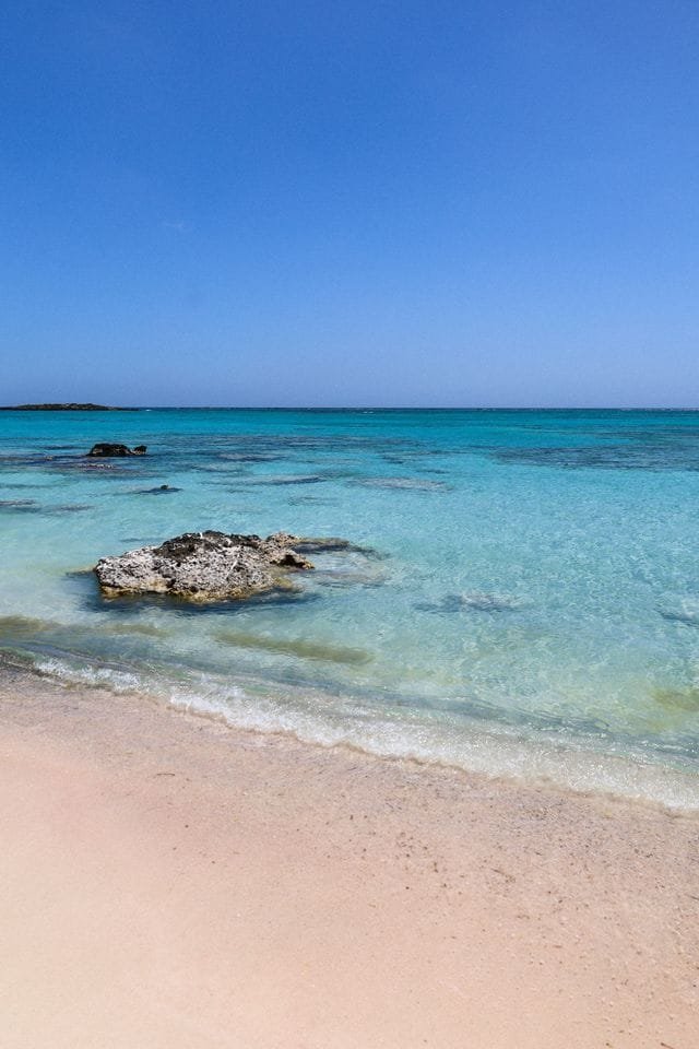 Praia de Elafonisi A Praia de Areia Rosa