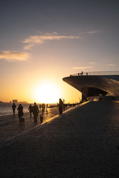 MAAT Lisboa sunset