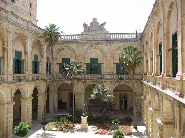O que visitar em Malta Palácio