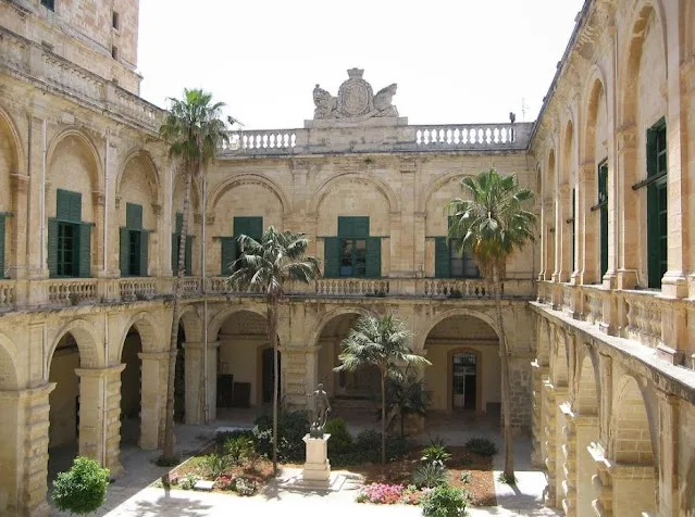 O que visitar em Malta Palácio