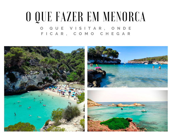 O que fazer em Menorca