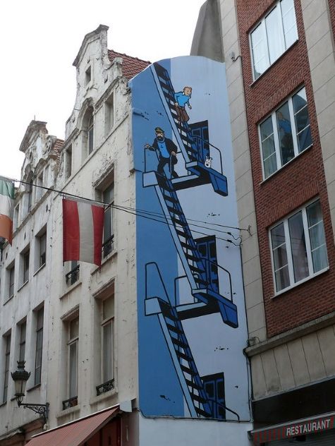 Tintin Roteiro 2 dias em Bruxelas