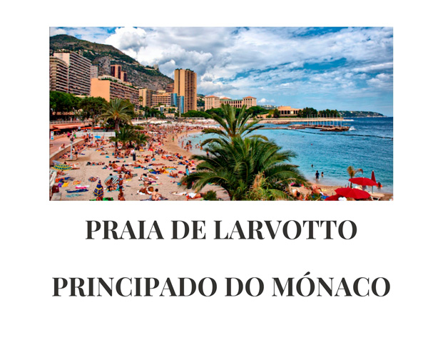 Praia de Larvotto, Principado do Mónaco