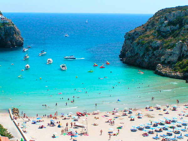 Melhores praias para crianças em Menorca Cala Porter