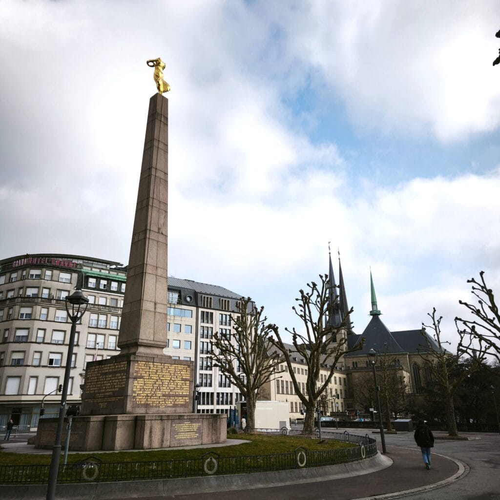 Praça da Constituição Luxemburgo Roteiro 2 dias no Luxemburgo