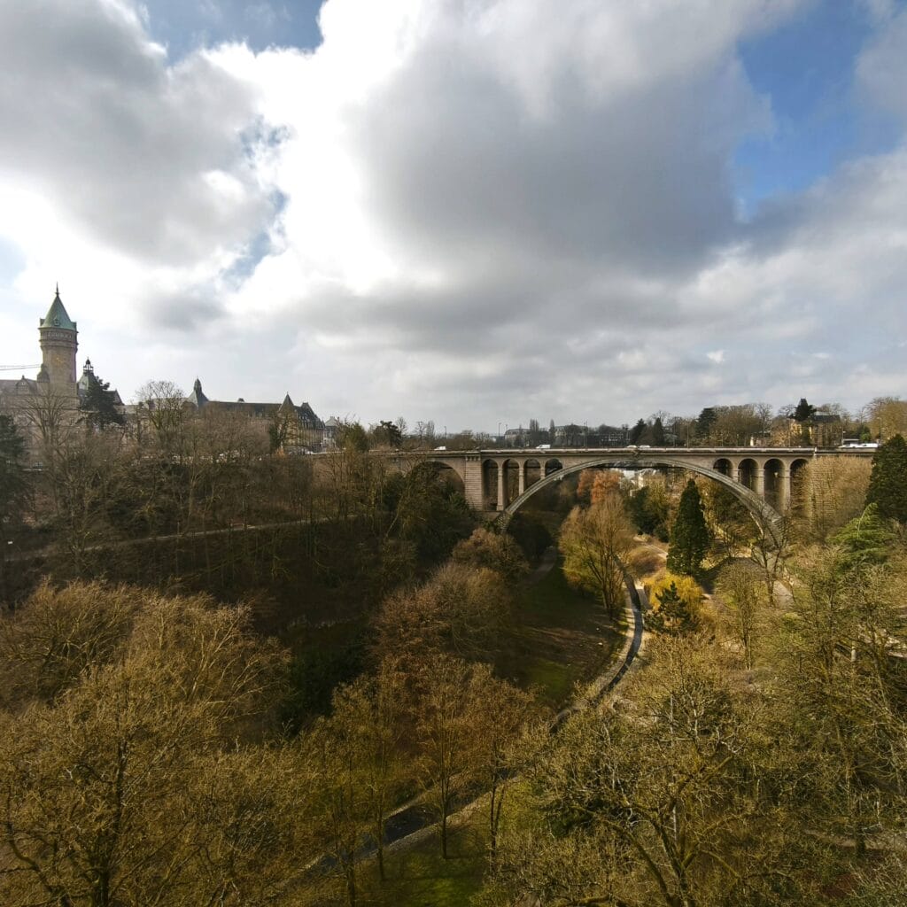 Ponte Adolphe O que fazer no Luxemburgo