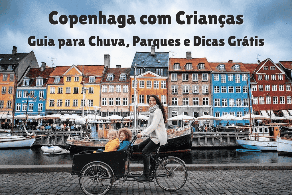 Copenhaga com crianças Nyhavn