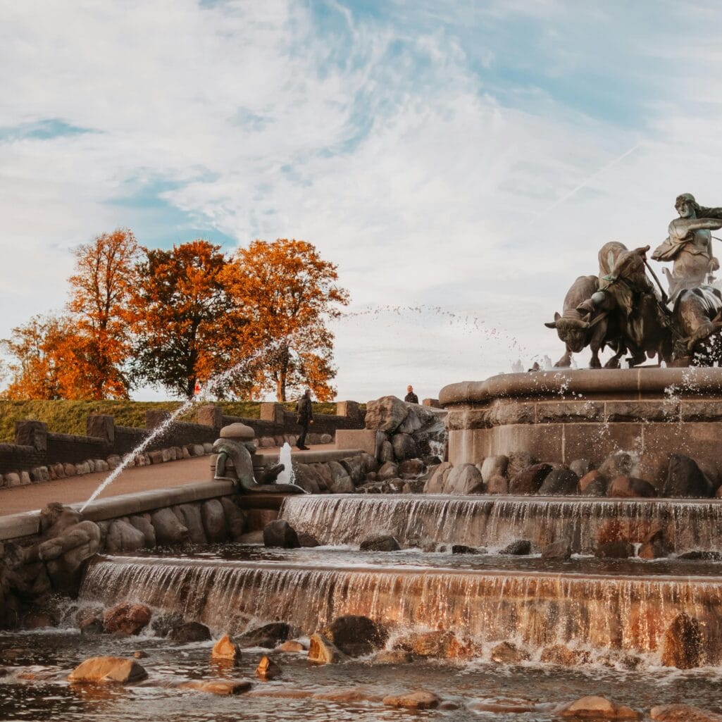 Fonte de Gefion Copenhaga