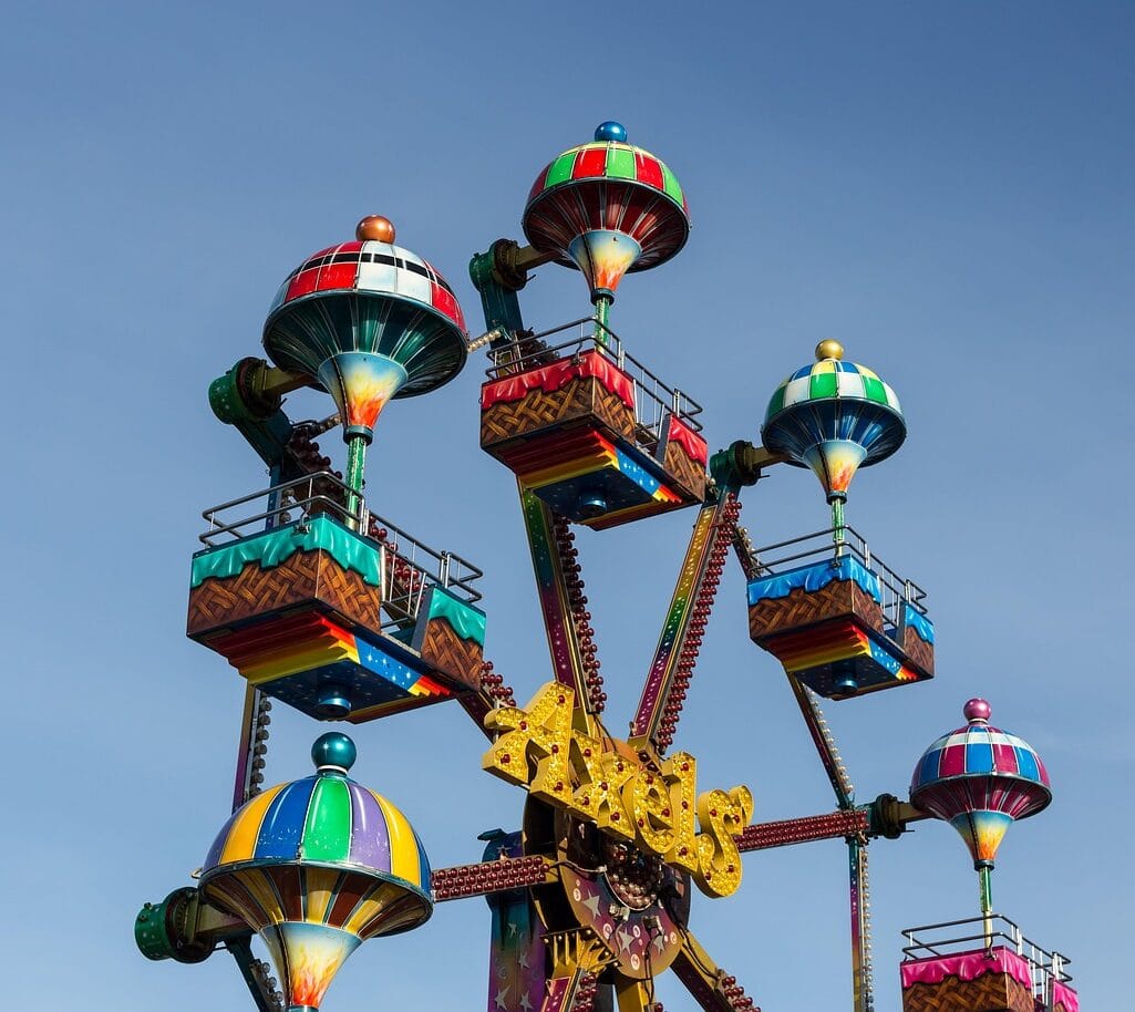 Roteiro de 3 Dias em Copenhaga - Tivoli carrocel dinamarca