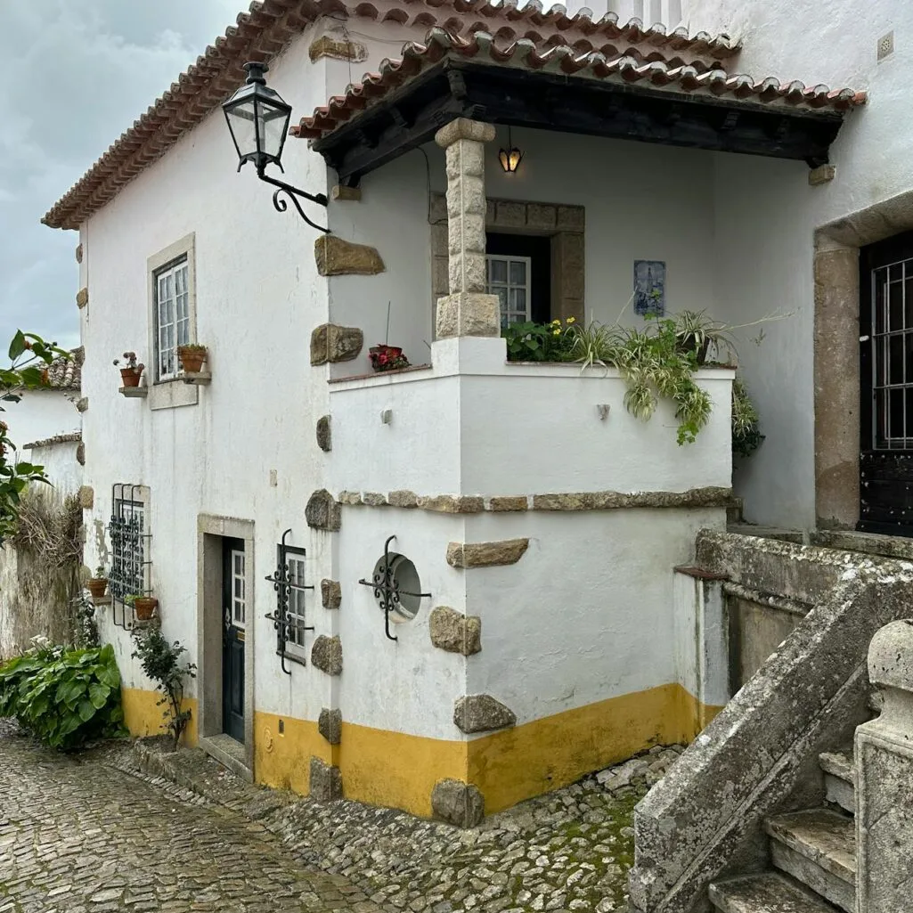 Casas e ruas de obidos