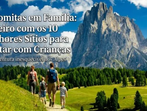 Dolomites Roteiro com crianças