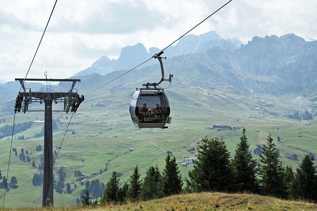 teleféricos Dolomites