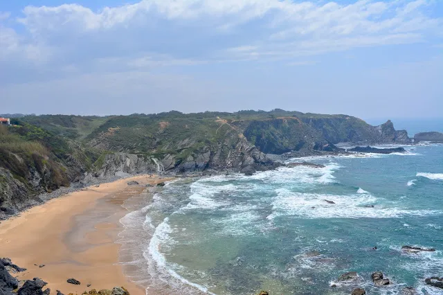 Praia da Amália Roteiro pela Costa Vicentina