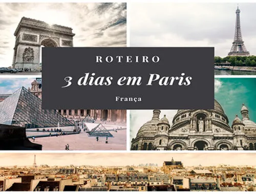 3 dias em Paris