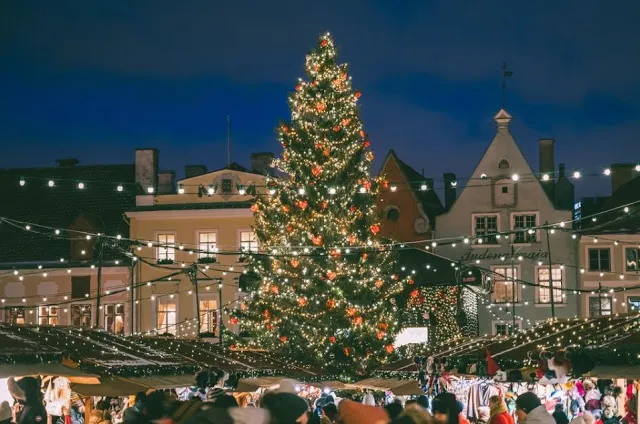 Tallinn mercados de Natal