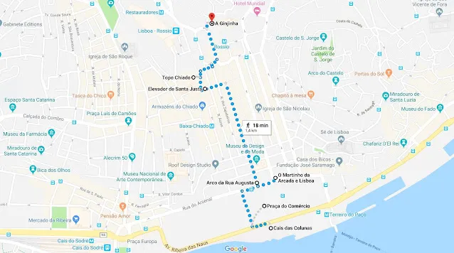 Baixa pombalina Lisboa