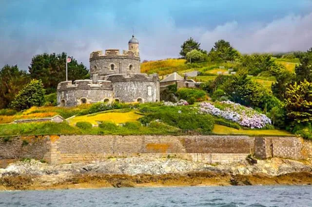 Castelo St Mawes viagem pela Cornualha