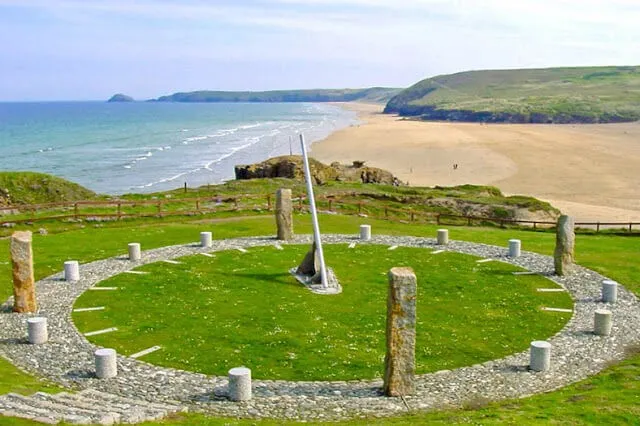 Millennium Sundial viagem pela Cornualha