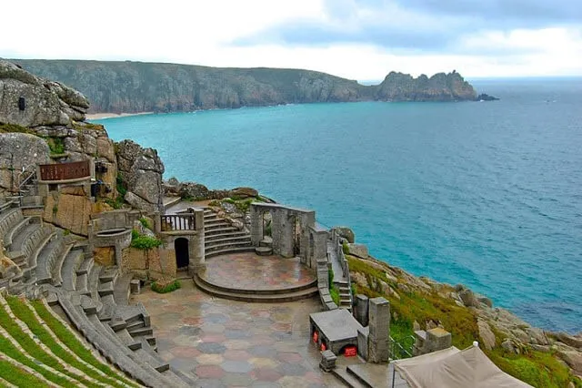 Minack Theatre viagem pela Cornualha