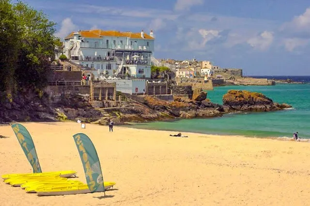 Praias viagem pela Cornualha