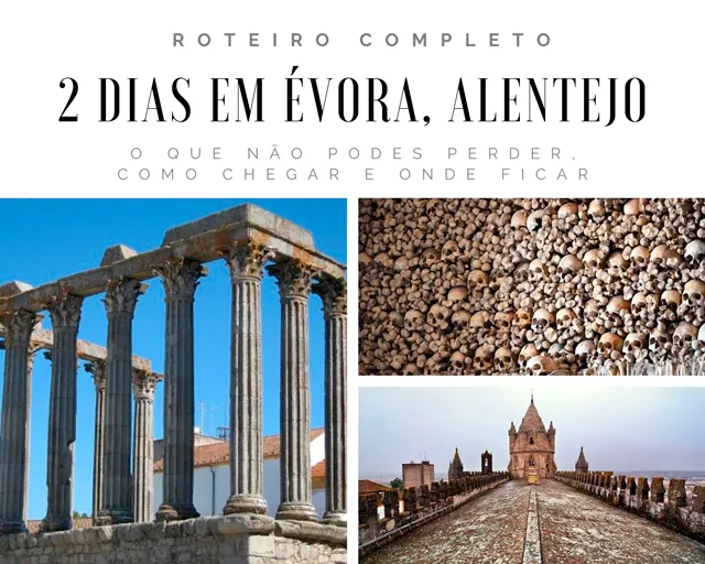Roteiro de 2 dias em Évora