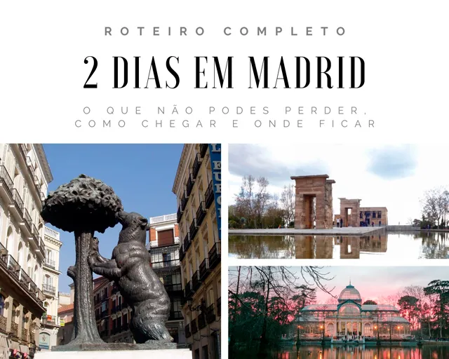 roteiro de 2 dias em Madrid