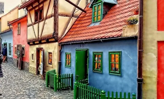 Ruas castelo Praga
