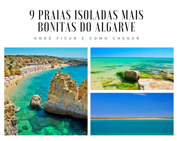 9 praias isoladas mais bonitas do Algarve
