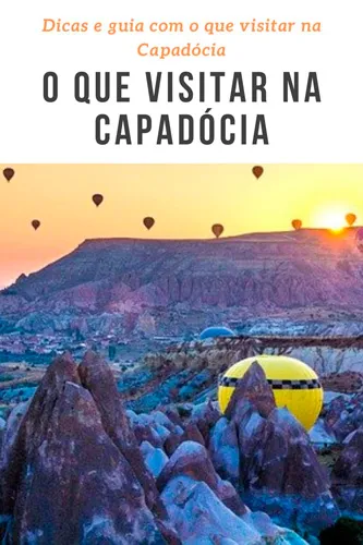 Capadócia Pinterest