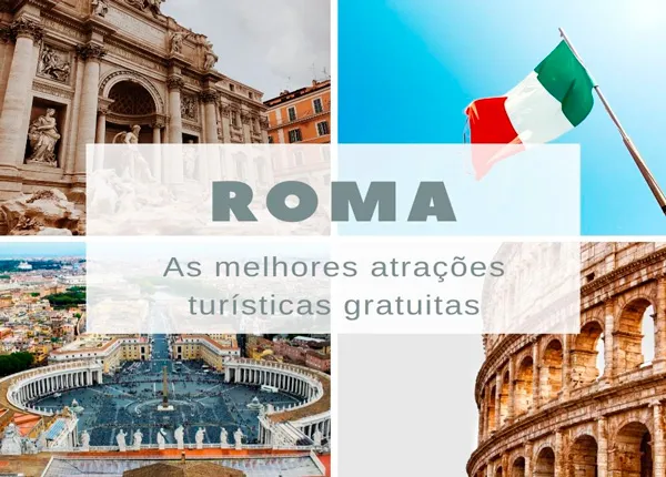 atrações gratuitas roma