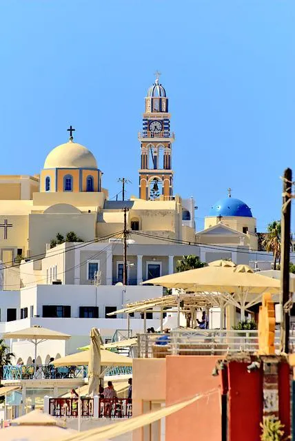 visitar em Santorini igreja São João Batista