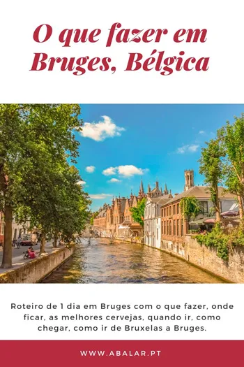 O que fazer em Bruges Bélgica