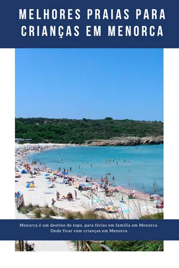 Ferias em Menorca com crianças