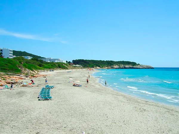 Melhores praias para crianças em Menorca Santo Tomas