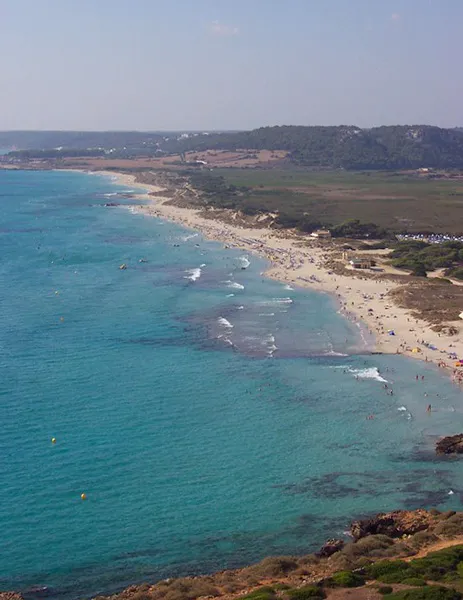 Melhores praias para crianças em Menorca Son Bou