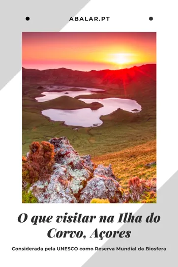 Ilha do Corvo açores Azores
